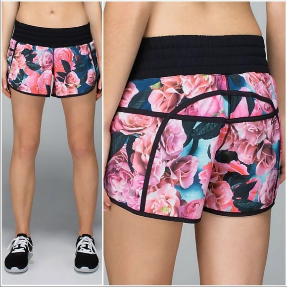 Pants - 🦊RARE Lululemon Secret Garden Tracker Short